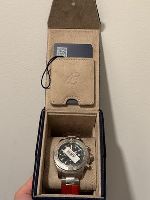 #44 Breitling 45mm Avenger Chronograph Steel Mens Watch A13317 MSRP- $6750   
