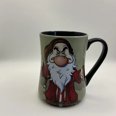 Disney Parks Grumpy ‘I Hate Mornings’ Large Coffee Tea Cup Mug Fun Seven Dwarfs - Image 1 of 4