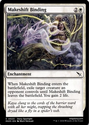 MTG Makeshift Binding NON FOIL NM C 23 Murders at Karlov Manor
