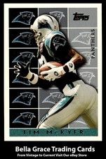 1995 Topps Tim McKyer #442 Carolina Panthers Jacksonville Jaguars