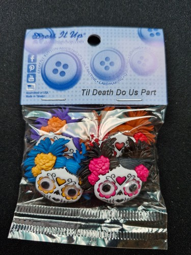 Buttons Novelty Dress it up 3D Embellishments - Craft - Halloween collection - Picture 36 of 42