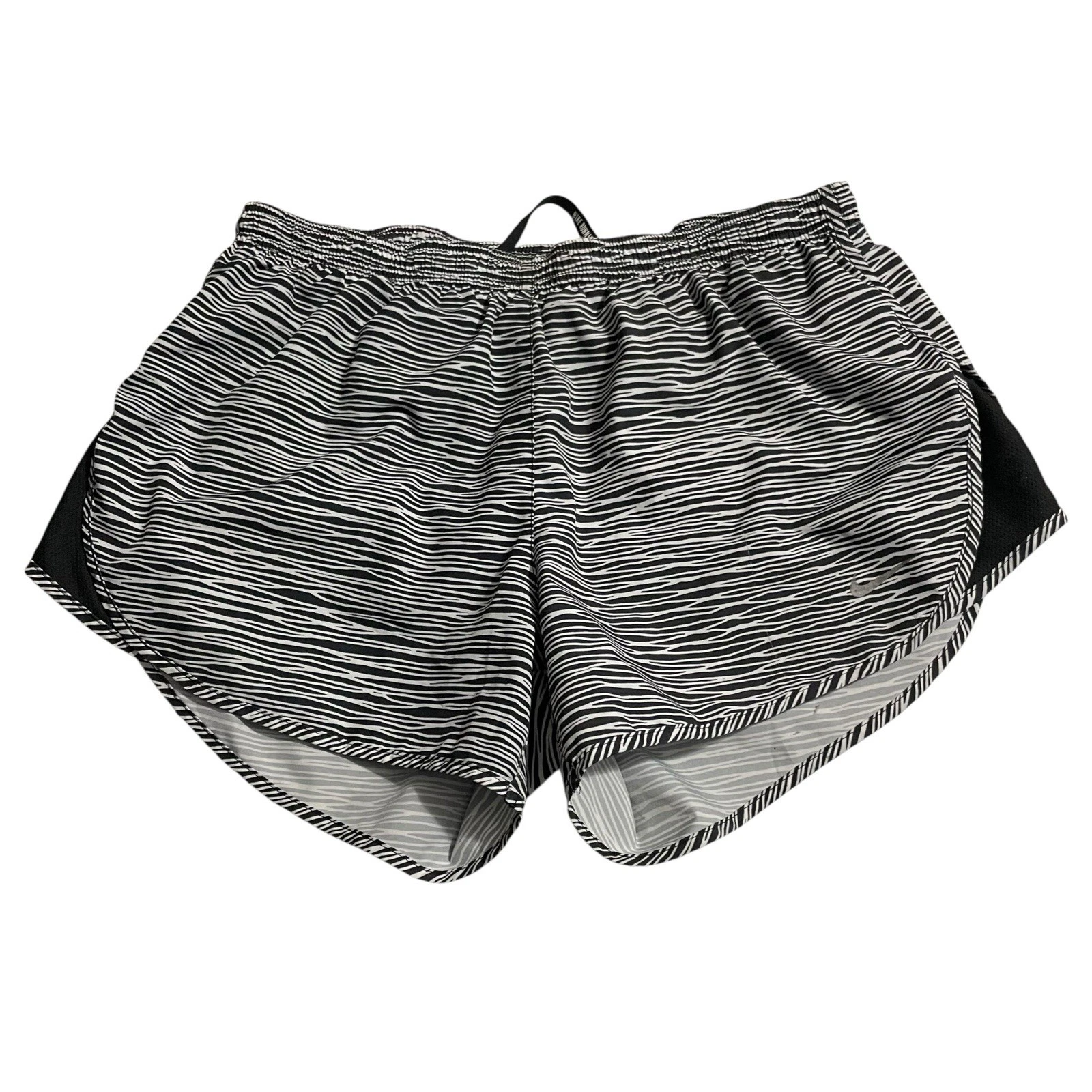 Nike Dri Fit Womens Size Medium Equilibrium Lined Running Tempo Shorts Athletic
