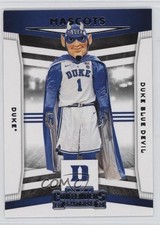 2020 Panini Contenders Draft Picks Mascots Duke Blue Devil Team Mascot #14 0t2