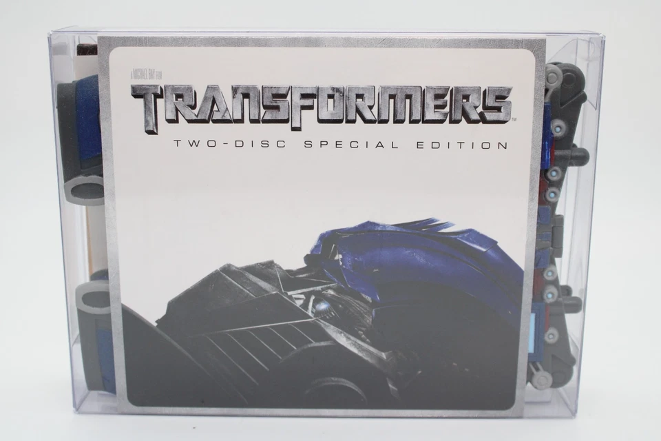 Transformers 2-Disc Special Edition DVD with 15" Transforming Optimus Prime Case Foto 2 de 4