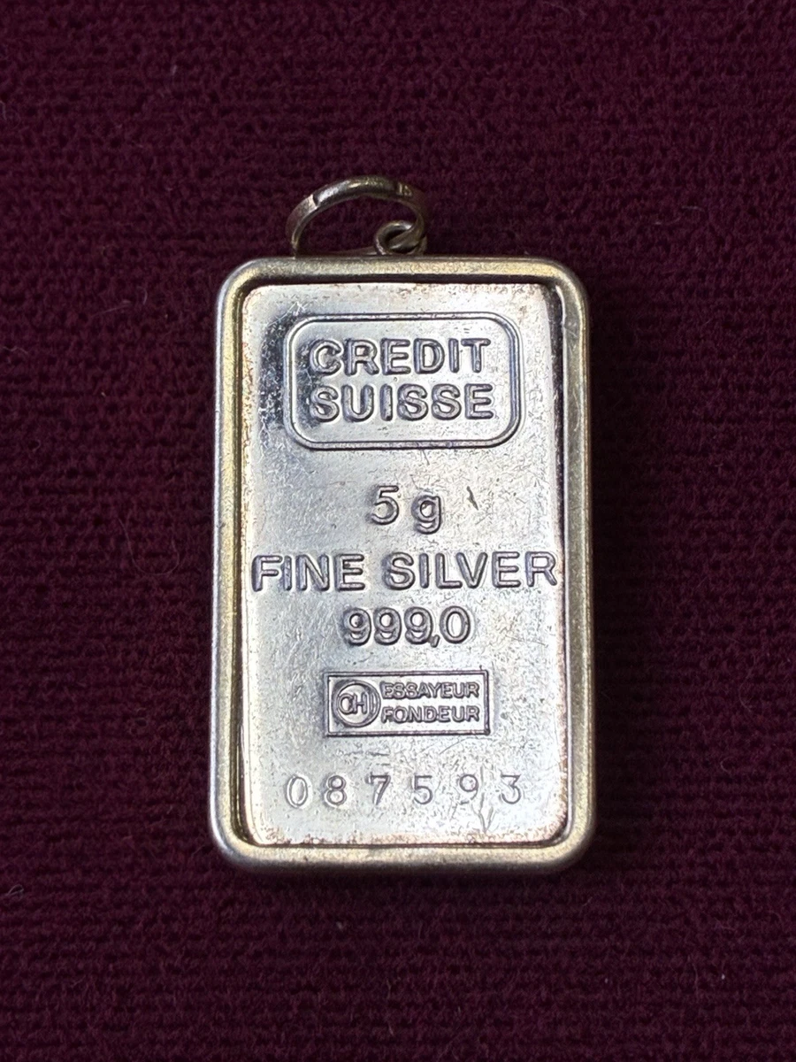 5 g Precious Metal Content per Unit Credit Suisse Bullions for