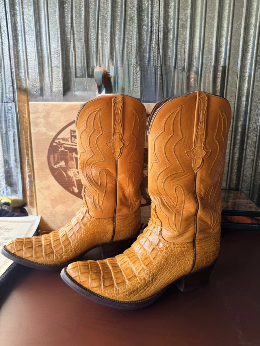 Lucchese Leather Extra Wide EE + Boots for Men for Sale | Shop New