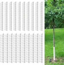 20 Pcs Tree Trunk Protector-2 Size Plastic Spiral Tree Guard Tree Trunk Prote