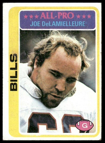 Joe DeLamielleure #20 1978 Topps card