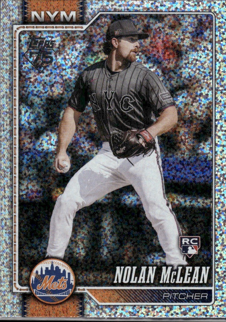 2026 Topps #214 Nolan McLean Confetti