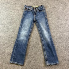 Ariat B4 Relaxed Fordham Jeans Boys 12 Denali Denim Medium Wash Bootcut Zip Fly
