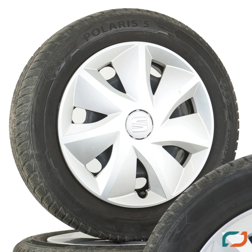 Original Seat Leon KL Winterräder Winterreifen 5Q0601027BD/BK 205/55 R16 91H - Bild 2 von 4