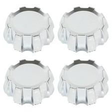 4 Pcs Chrome Wheel Center Hub Caps for Chevrolet Silverado 2500 3500 HD 2015