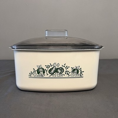 VTG West Bend Multi Purpose Slow Cooker 8 Qt Dish W/ Lid Replacement Farmhouse