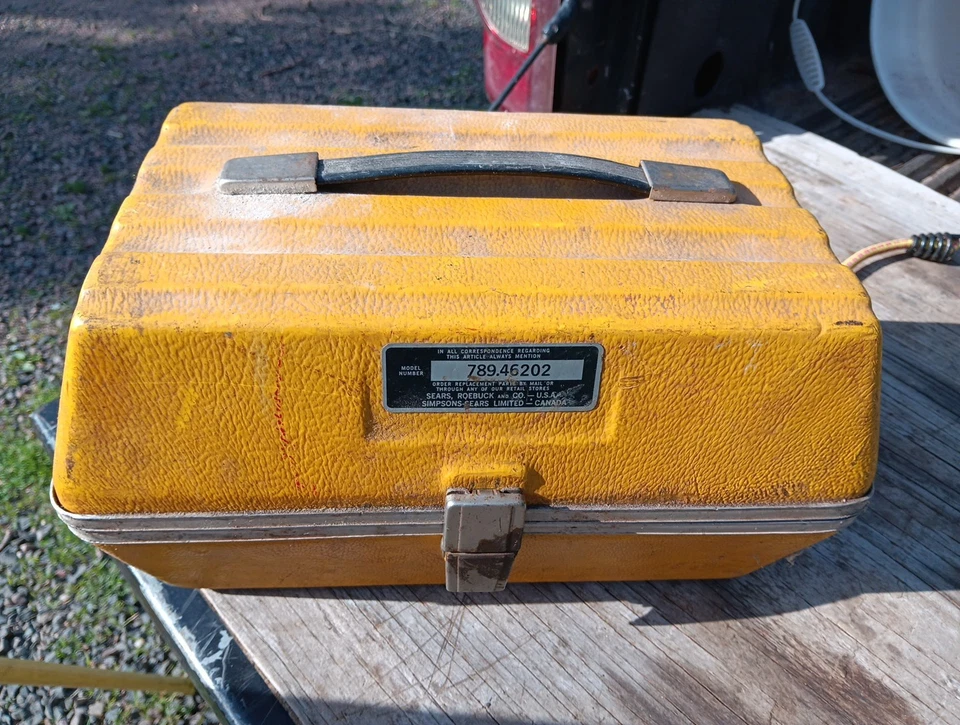 Craftsman Transit Farm Level Model 789.46202 USA Surveying Vintage W Case Tripod - Image 4 of 4