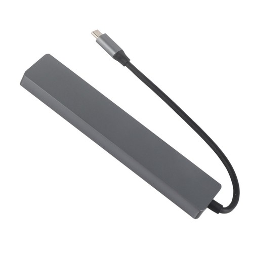 8‑In‑1 Type‑C To Hub Rj45 Card Reader Multi‑Function Dock Adapter AM - Afbeelding 4 van 14