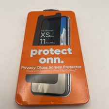 ONN Privacy Glass Screen Protector for iPhone XS Max, 11 ProMax