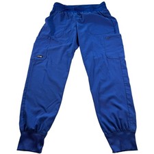 Greys Anatomy By Barco Spandex Stretch Jogger Scrub Pants Blue M