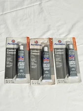 Permatex 25905 Contact Cement 1.5oz Brand New Free Shipping!!  (Lot Of 3)