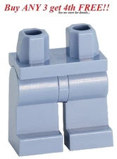 ☀️NEW Lego Legs Pants MINIFIGURE MINIFIG Plain SAND BLUE Boy/Girl Bottoms