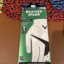 Callaway Weather Spann Golf Glove L For Right Hand Golfer