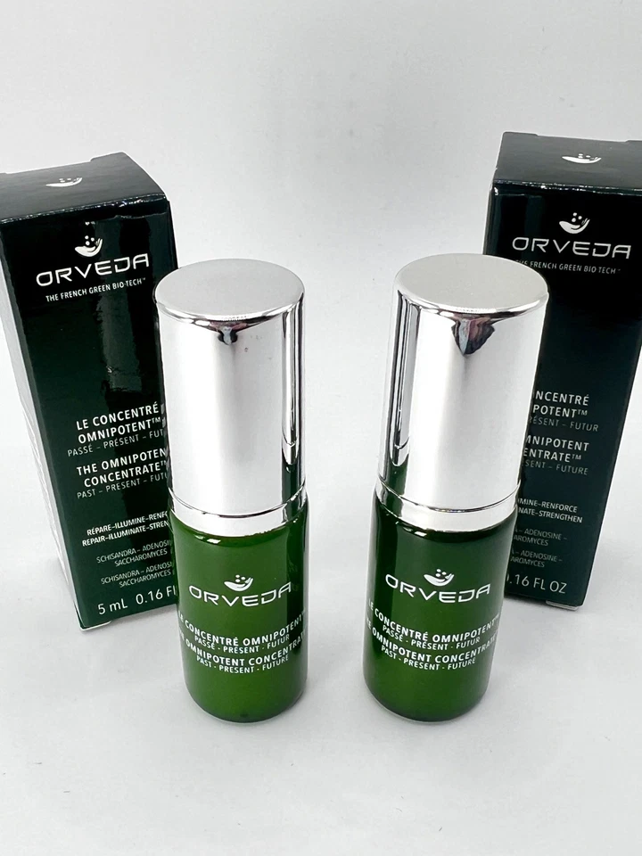 Lot of 2 Orveda The Omnipotent Concentrate Serum 2x5ml Personal Results listed - Image 2 of 4