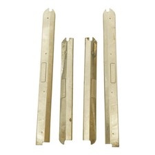 1980-1987 Jaguar XJ6 XJ40 Sill Scuff Plate Step Door Cover Trim Right Left Set