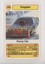 1986 Ace Trumps Dragster Funny Car #A3