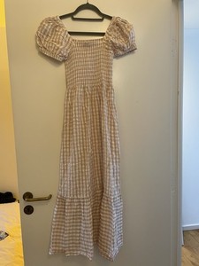 Neon Rose Gingham Dress | eBay UK