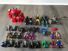 Imaginext DC  Super Heroes and Villains Action Figure & Playskool figures Lot