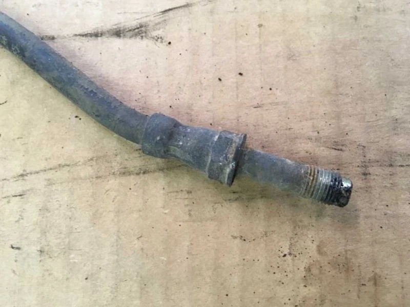 97 98 99 00 01 02 03 BMW 528I 530I 540I LEFT DRIVER REAR BRAKE HOSE LINE - Image 3 of 4