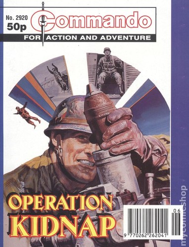 Commando for Action and Adventure #2920 VG 1996 Stock Image Low Grade