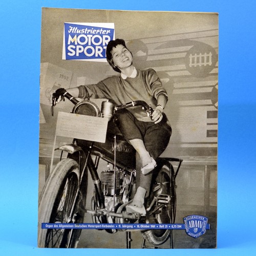 DDR Illustrierter Motorsport IMS 21 1961 BMW 1500 Augustusburg Boxbergrennen C