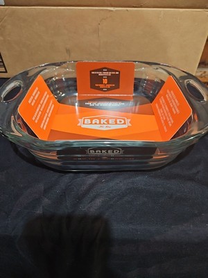 BAKED by Fire King 8 X 8  Glass Baking Dish