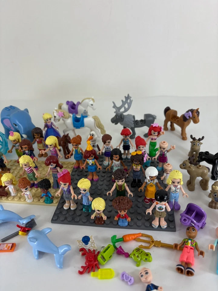 Lot Of 62 Lego Friends Mini Figures Disney Princess & Pets - Image 3 of 4