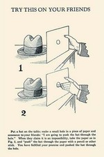 Try This on Your Friends Harry Houdini Poster Print