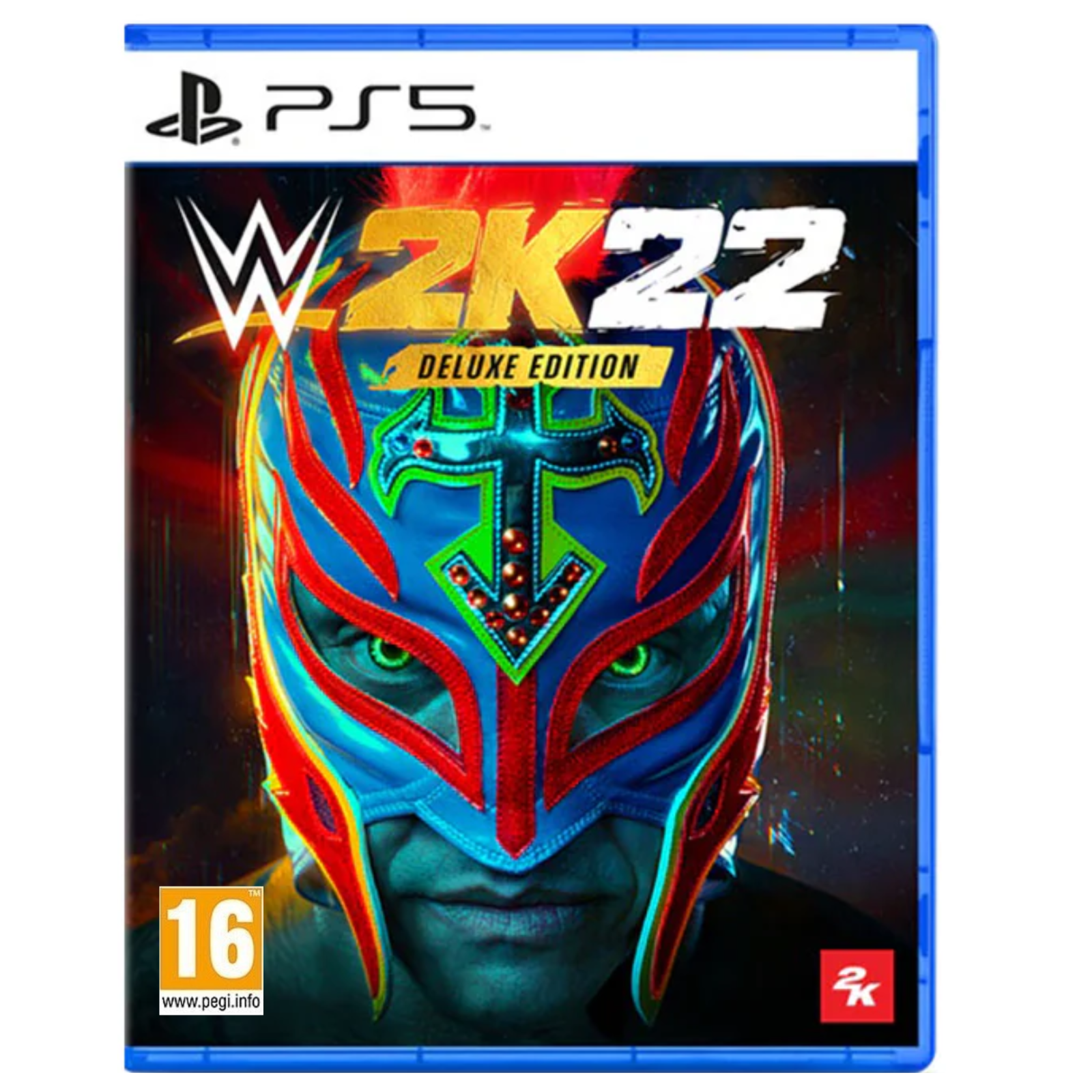 WWE 2K22 Deluxe Edition (PS5) [PRE-OWNED] **RARE COVER** Wrestling Fighting