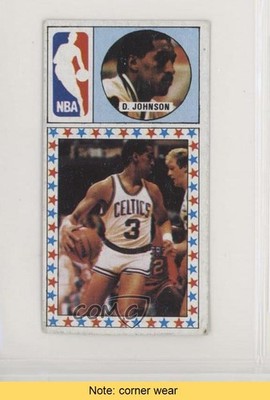 1986 Converse Merchante Spanish Dennis Johnson #172 HOF READ 0ad