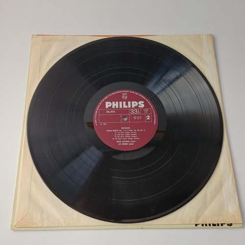 David Oistrakh Lev Oborin Violin Sonatas III UK album LP 1962 Philips SAL 3418 - Picture 4 of 4
