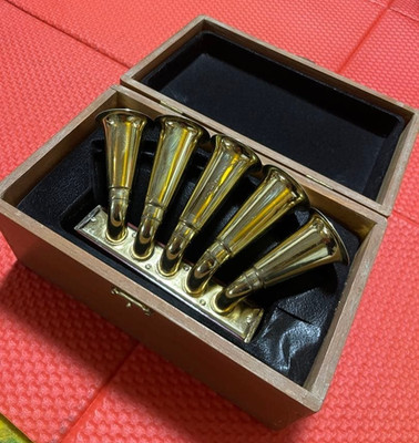 Hohner Trumpet Call Harmonica No.220 w/ Wooden Box Rare NEW Vintage from JP O66