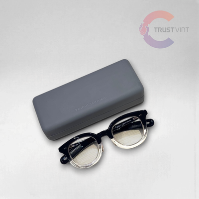 YUICHI TOYAMA U-171 BER Eyeglasses COL.02 Black/Clear 46□25-145