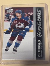 2021-22 Upper Deck Series 1 - Young Guns Kyle Burroughs #206 (RC)