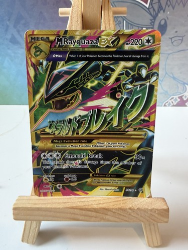MEGA M RAYQUAZA EX 2015 Pokemon XY Ancient Origins Shiny Full Art 98/98 #1