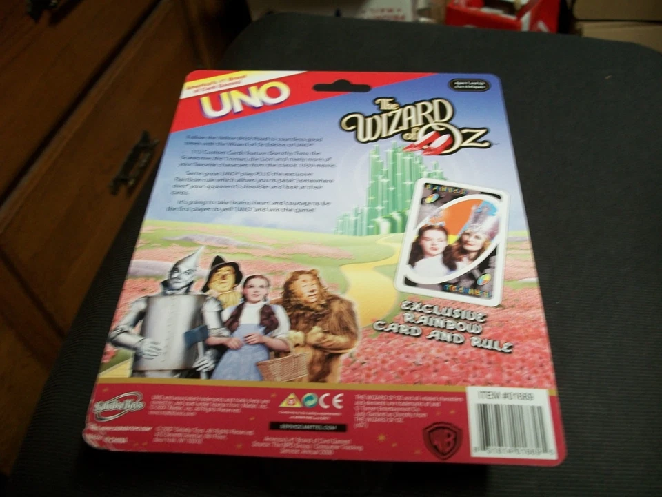 Wizard Of Oz UNO Card Game With Collectible Tin 2007, NEW, package sealed - Image 2 of 2