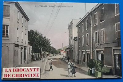 CPA DU 69 Rhône TARARE Boulevard Voltaire Nr. 787/80