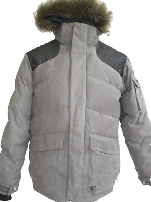 RIPZONE 5000MM ADVANCED TECHNICAL SNOWBOARDING DOWN JACKET HOOD MEN'S M FREE S/H