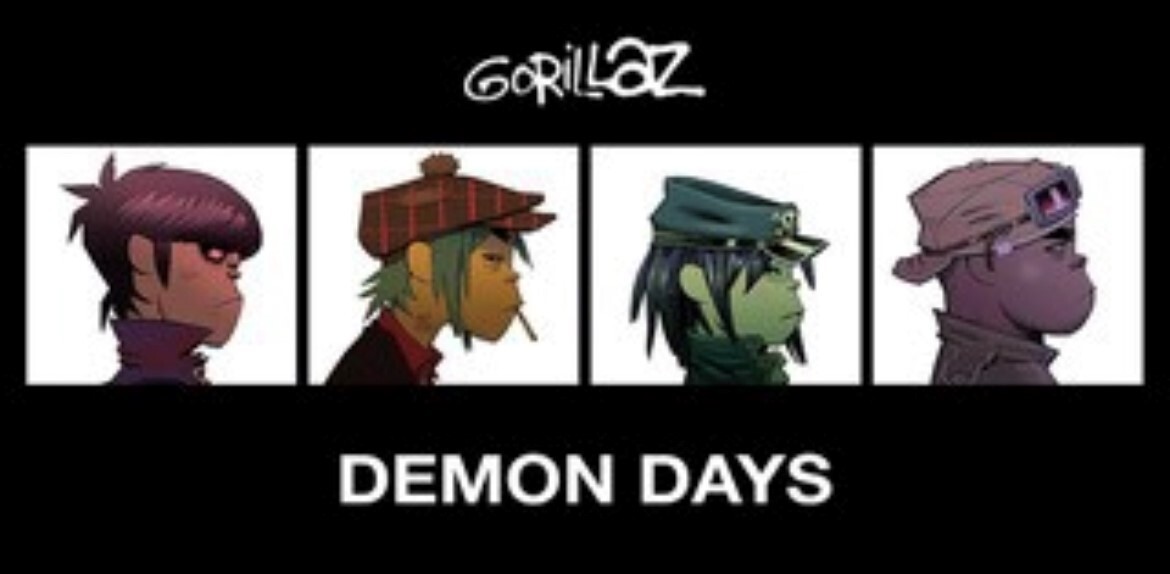 Golliraz Demon Daysポスター Gorillaz poster - Demon Days - 1st Generation reprint | eBay