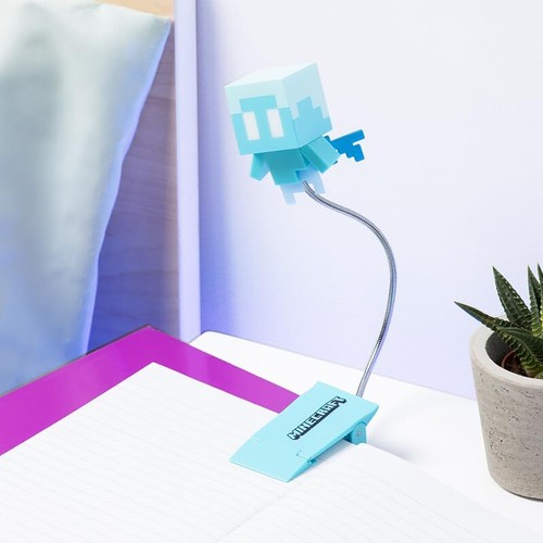 Paladone Minecraft Allay Clip On Book Light - Licenza Ufficiale Lettura Lig - Foto 4 di 5
