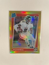 2021 Donruss Kyle Pitts Optic Preview True Gold /10 Rookie #260 Rare SSP