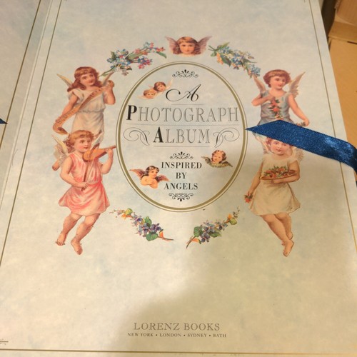 Angels/Cherubs Themed Family Baby Picture Memory Book Photo Album - Picture 3 of 9