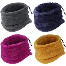 Winter Neck Warmer Gaiter Fleece Half Face Mask Balaclava Windproof Ski Bandanas